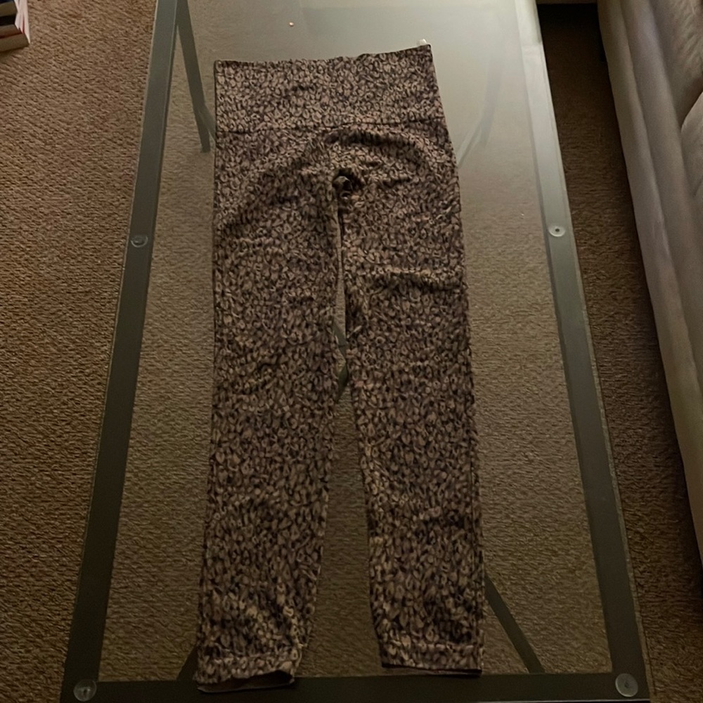 Spanx cheetah leggings